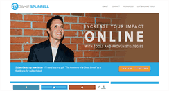 Desktop Screenshot of jamiespurrell.com